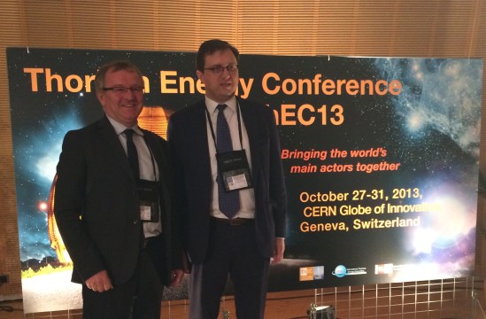 Annonce Accord Areva Solvay Thorium