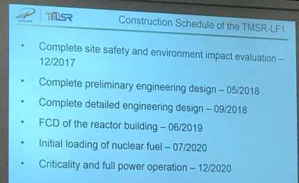 Construction Schedule SAMOFAR meeting